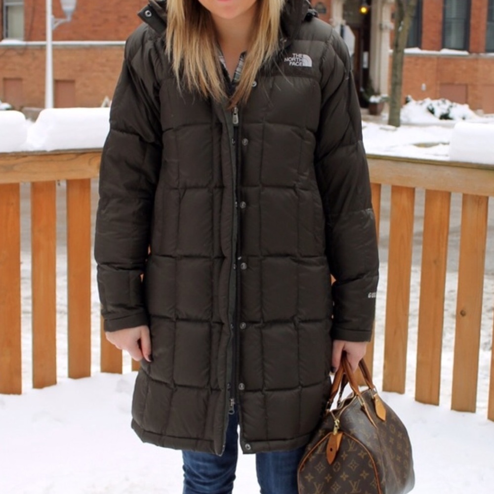 Black North Face Parka